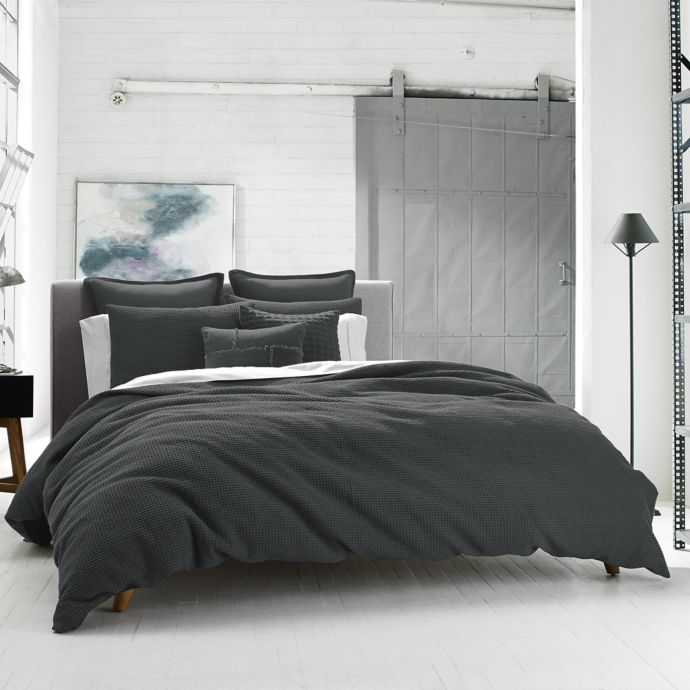 Kenneth Cole Reaction Home Waffle Duvet Cover Bed Bath Beyond