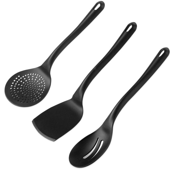 Download Paderno World Cuisine Composite Cooking Utensils In Black Bed Bath Beyond