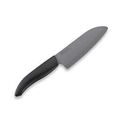 Kyocera Ceramic 5 1/2-Inch Black Santoku Knife
