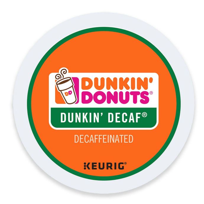 Dunkin Donuts Decaf Coffee Keurig K Cup Pods 16 Count Bed
