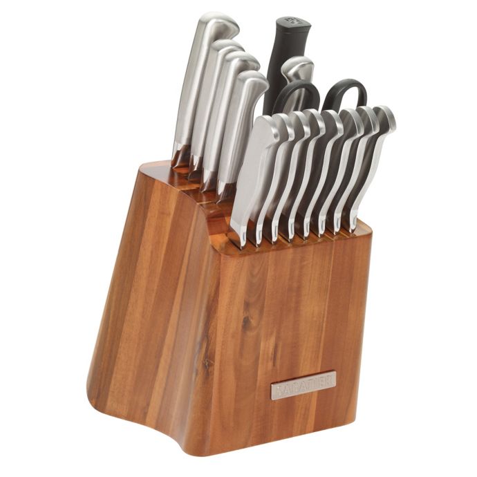 Sabatier® Acacia 16Piece Stainless Steel Cutlery Set Bed Bath & Beyond
