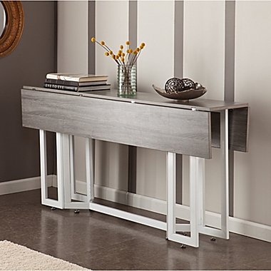 Holly & Martin&reg; Driness Drop Leaf Table in Grey. View a larger version of this product image.