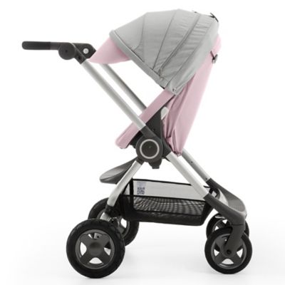 stokke stroller pink