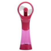 O2 COOL&reg; Reverse Trigger Misting Fan in Raspberry