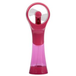 O2 COOL® Reverse Trigger Misting Fan in Raspberry