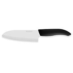 Kyocera Ceramic 5.5-Inch Santoku Knife with Black Handle