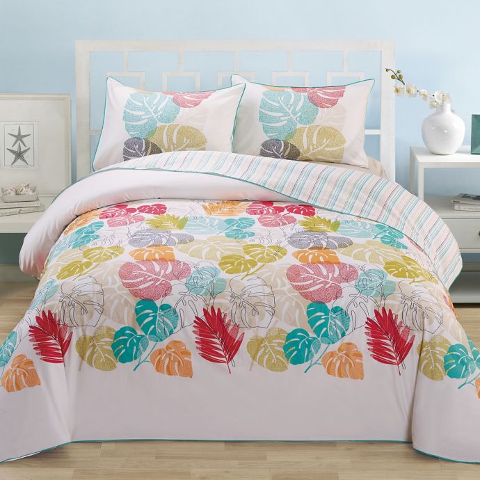 Leaf Organic Cotton Duvet Cover Set Bed Bath And Beyond Canada