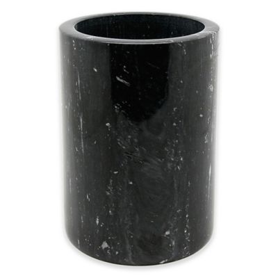 Marble Utensil Crock in Black image
