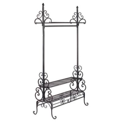 Decorative Metal Garment Floor Rack | Bed Bath & Beyond