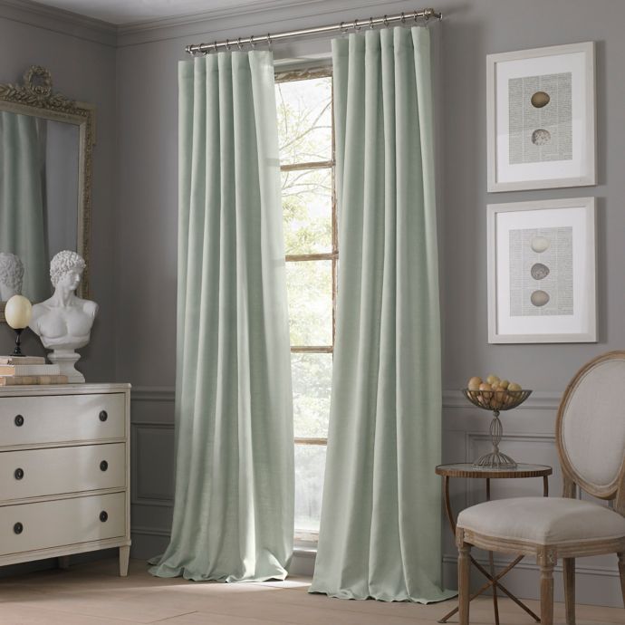 Valeron Estate Cotton Linen Window Curtain Panel Bed Bath Beyond