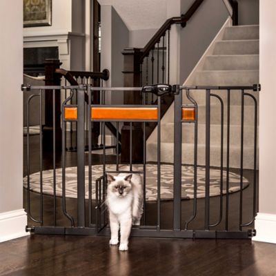 extra wide pet gate pressure mount