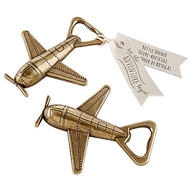 Kate Aspen&reg; Let the Adventure Begin Airplane Bottle Opener. View a larger version of this product image.