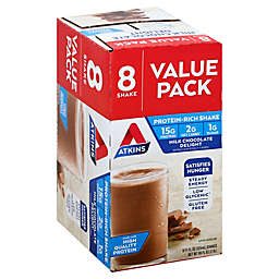 Atkins® 8-Pack Milk Chocolate Delight Protein-Rich Shakes