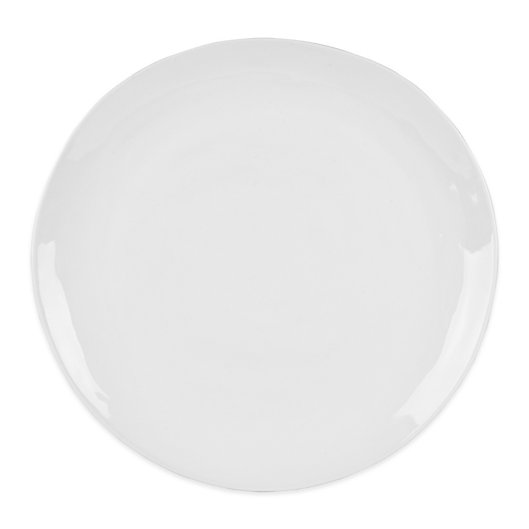 Alternate image 1 for Everyday White® by Fitz and Floyd® Organic Shape Salad Plate
