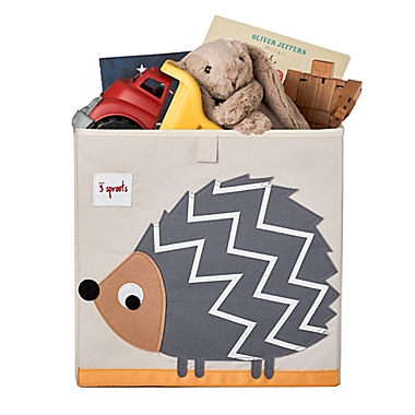 3 Sprouts Hedgehog Storage Box in Grey. View a larger version of this product image.