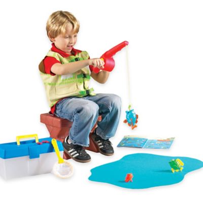 pretend and play fishing set