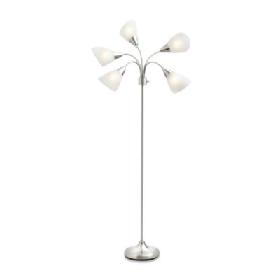 contemporary five 5 arm floor lamp