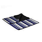 Alternate image 3 for Picnic Time&reg; XL Outdoor Picnic Blanket in Blue Stripes
