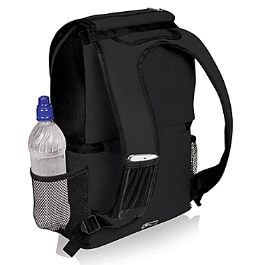 Picnic Time&reg; Zuma Cooler Backpack in Black. View a larger version of this product image.