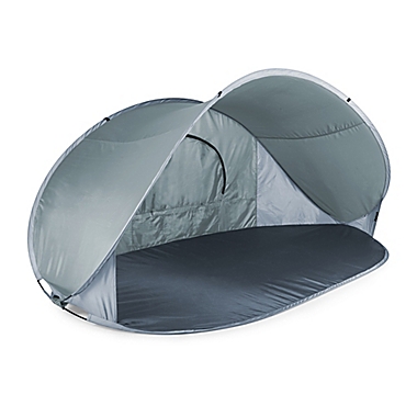 Picnic Time&reg; Manta Sun Shelter in Silver/Grey/Black. View a larger version of this product image.