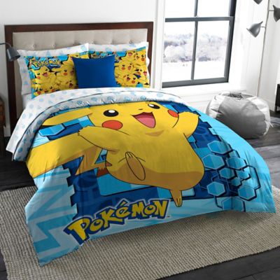 Pokemon Big Pika 3-Piece Comforter Set 