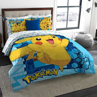 pokemon bed sheets queen