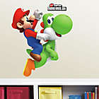Alternate image 2 for York Wallcoverings Yoshi/Mario Peel and Stick Giant Wall Decal