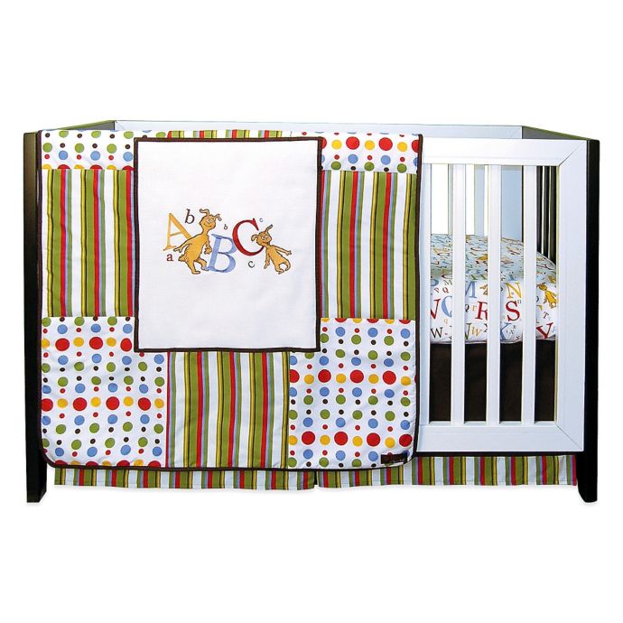 Trend Lab Dr Seuss Abc 3 Piece Crib Bedding Set Buybuy Baby