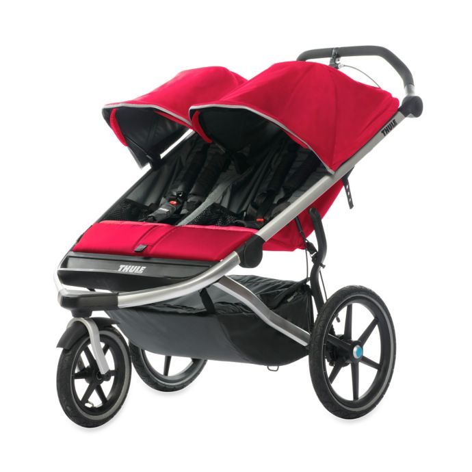 Thule Urban Glide Double Jogging In Mars Red Buybuy Baby