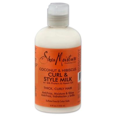 SheaMoisture 8 oz. Curl & Style Milk in Coconut &  Hibiscus