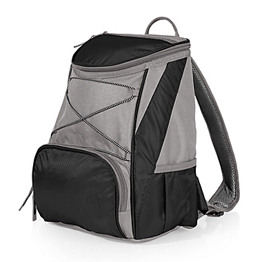 Picnic Time&reg; PTX Backpack Cooler in Black. View a larger version of this product image.