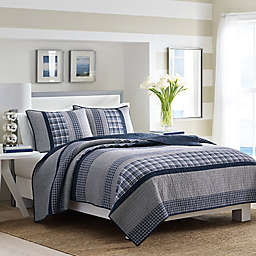 Nautica® Adelson Twin Quilt in Navy