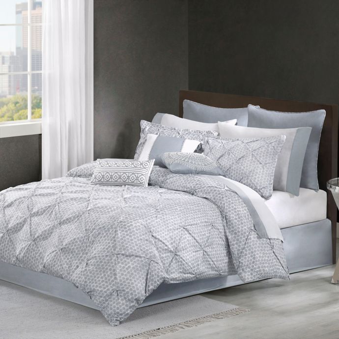 Echo Design Dot Kat Comforter Set In Grey Bed Bath Beyond