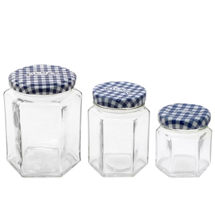 Kilner® Glass Hexagonal Twist Top Jar Bed Bath & Beyond