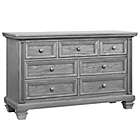 Alternate image 0 for Oxford Baby Richmond 7-Drawer Double Dresser in Brushed Grey