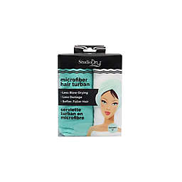 StudioDry® 2-Pack Microfiber Hair Turban in Pink/Black