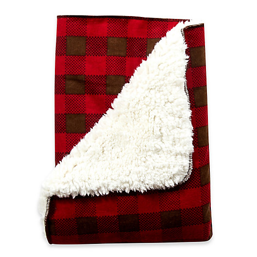 Alternate image 1 for Trend Lab® Northwoods Receiving Blanket in Buffalo Check