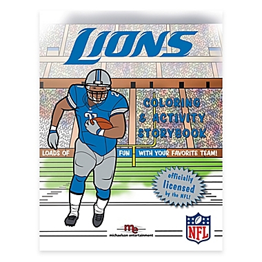 NFL&#8482; Detroit Lions Coloring and Activity Storybook. View a larger version of this product image.