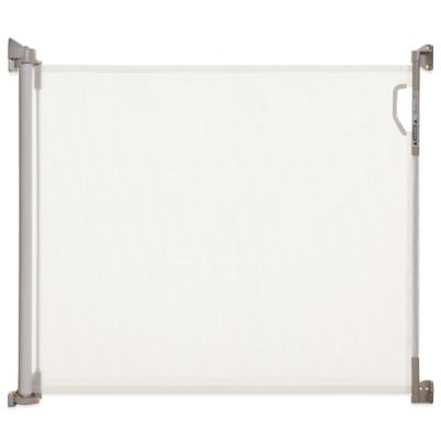 dreambaby retractable gate grey