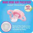Alternate image 4 for MAM Mini Air 0-6M 2-Pack Pacifiers in Green