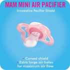 Alternate image 6 for MAM Mini Air 0-6M 2-Pack Pacifiers in Green