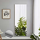 Alternate image 1 for 64-Inch x 21-Inch Wide Frame Rectangular Mirror in Sand Grey