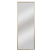 Neutype Aluminum Alloy 59-Inch x 19.7-Inch Full-Length Floor Mirror in Gold