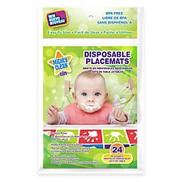 Mighty Clean Baby™ 24-Pack Disposable Placemats