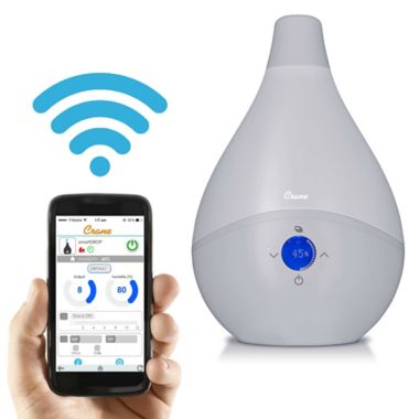Crane smartDrop Cool-Mist Humidifier in Grey. View a larger version of this product image.