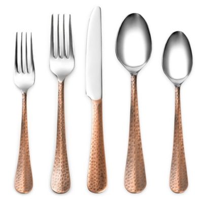 Cambridge® Silversmiths Indira Jessamine Copper Flatware Collection