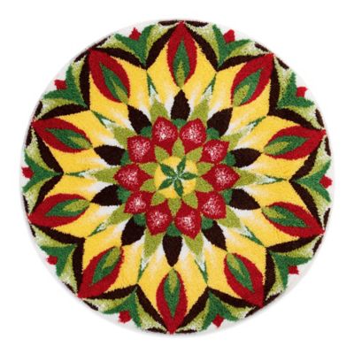 round bathroom rugs