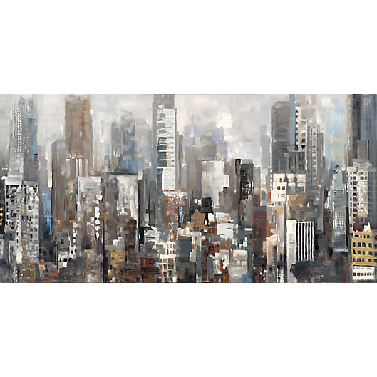 Alternate image 1 for Portfolio Arts Group City Silhouettes 59-Inch x 30-Inch Wall Art