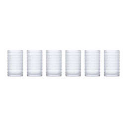 D&V® by Fortessa® Jupiter Iced Beverage Glasses in Clear (Set of 6)