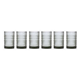 D&V® by Fortessa® Jupiter Iced Beverage Glasses in Smoke Grey (Set of 6)